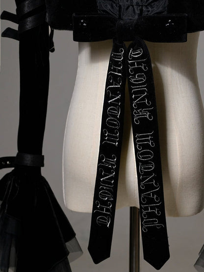 【6月8日予約締切】ファントムナイトミリタリーダークエポレットアーマークロップドジャケット