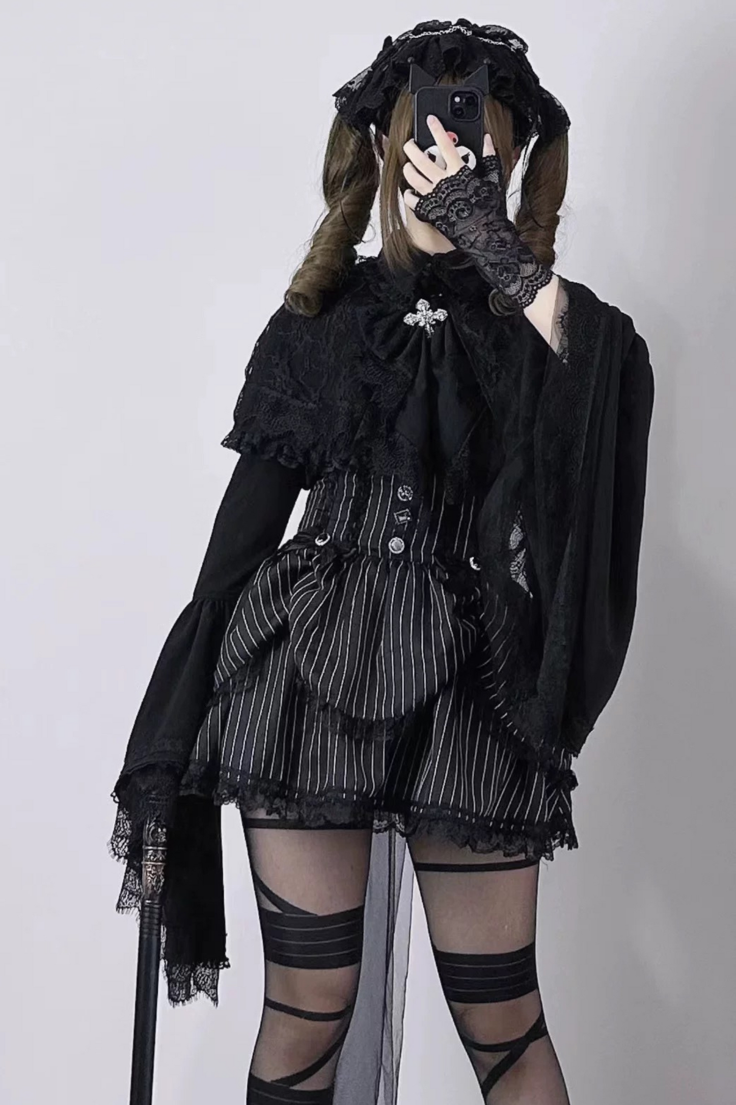 Mine Virtual Paradise Gothic Lace Skirt