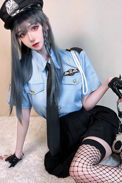 Police Cosplay Costume Set