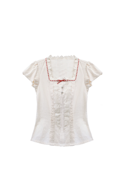 【予約商品】レトロポップベストスカート＋シャツ