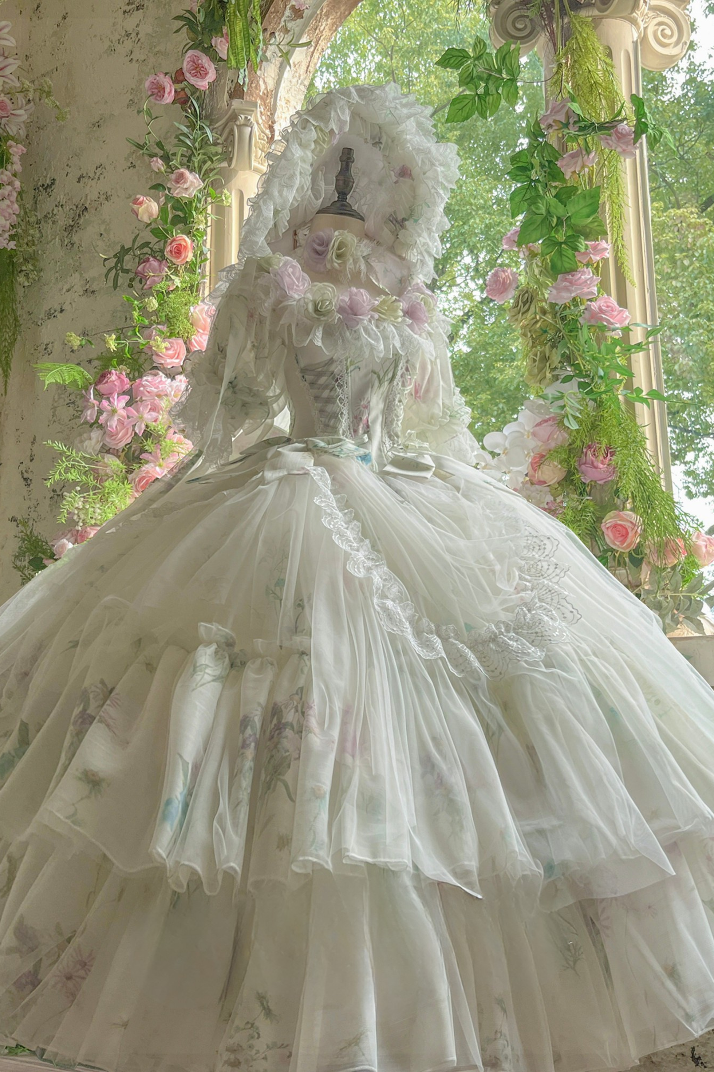 [Pre-order] Flower Fairy Bridal Lolita Dress