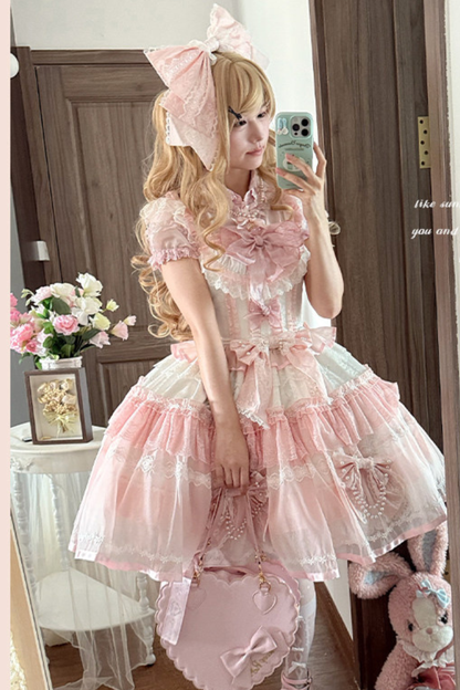 Sweet Princess Lolita Dress + Big Headband