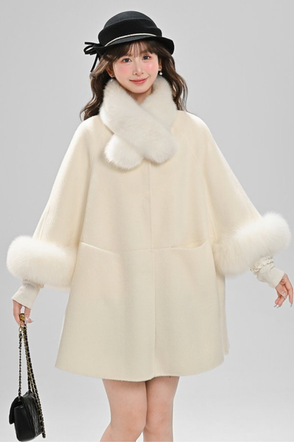 スイートフォックスファーカフコート