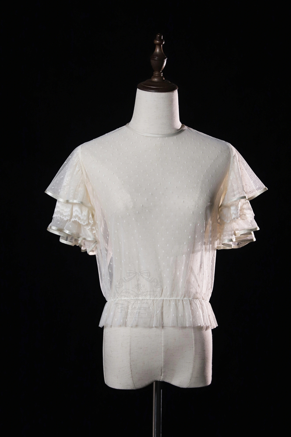 【4月5日予約締切】レトロエレガントインナー+トップス+スカート+アクセサリー