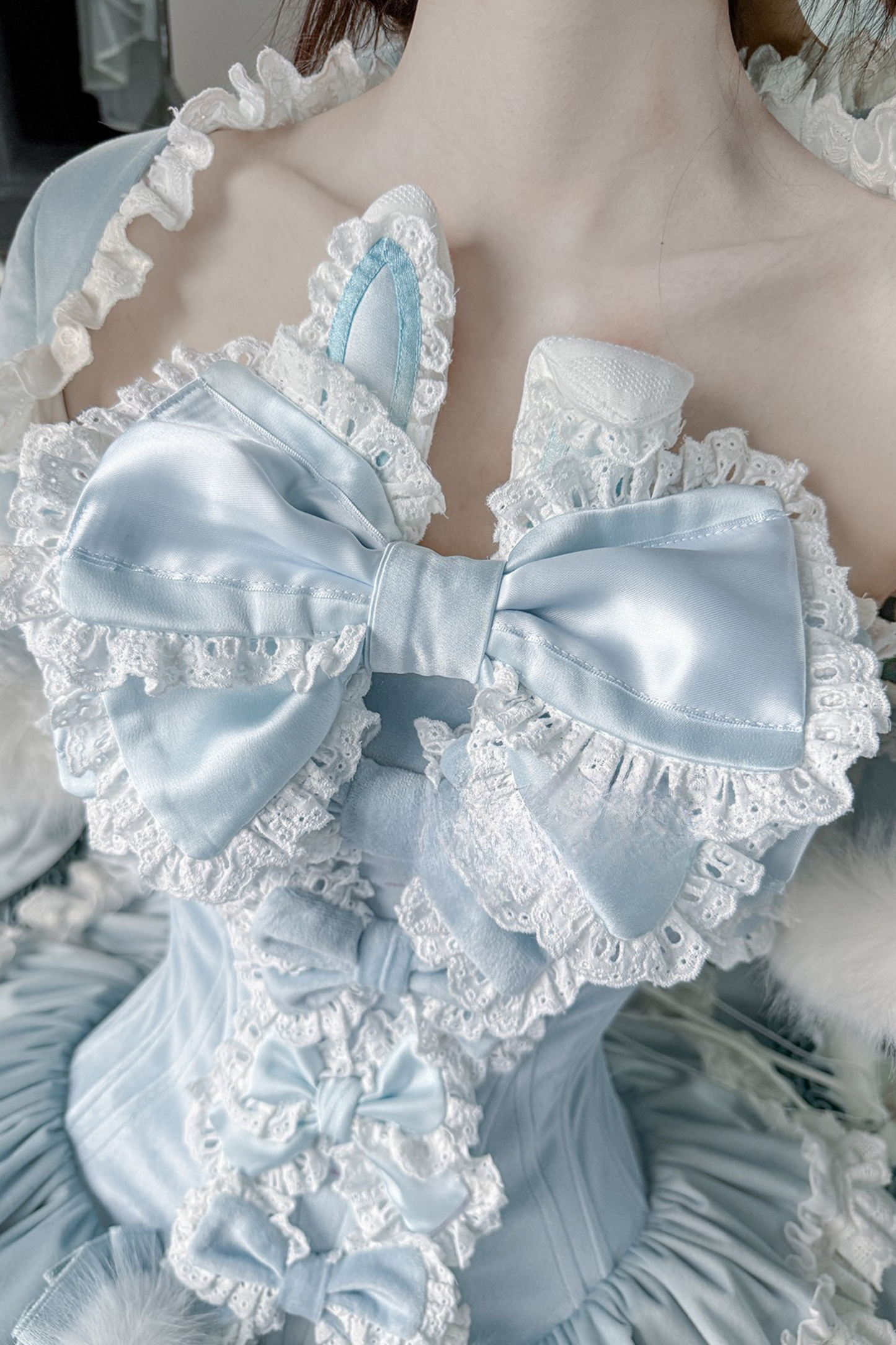 Swan Haute Couture Lolita Dress Set