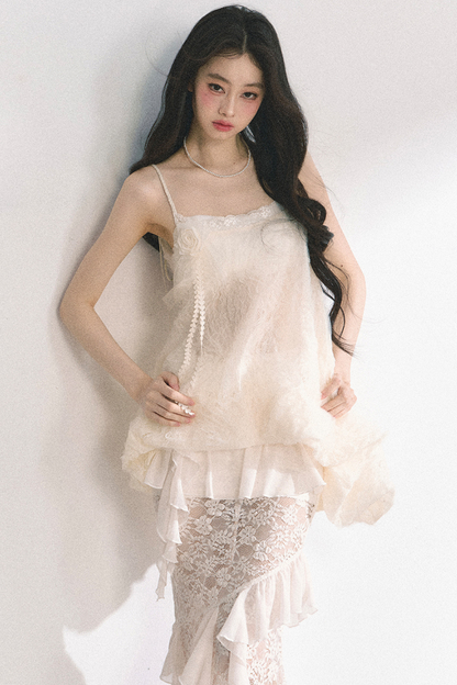 ロイヤルシスターレーストップス+マーメイドスカート