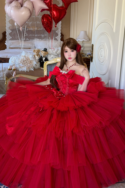 [3월 31일 예약마감] 엘레강스 퍼피 이터널 롱 스커트 + 리본 테일