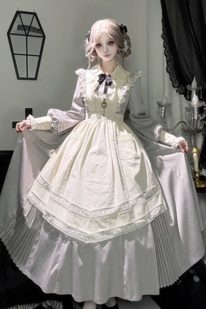 레트로 로리타 원피스 + 앞치마