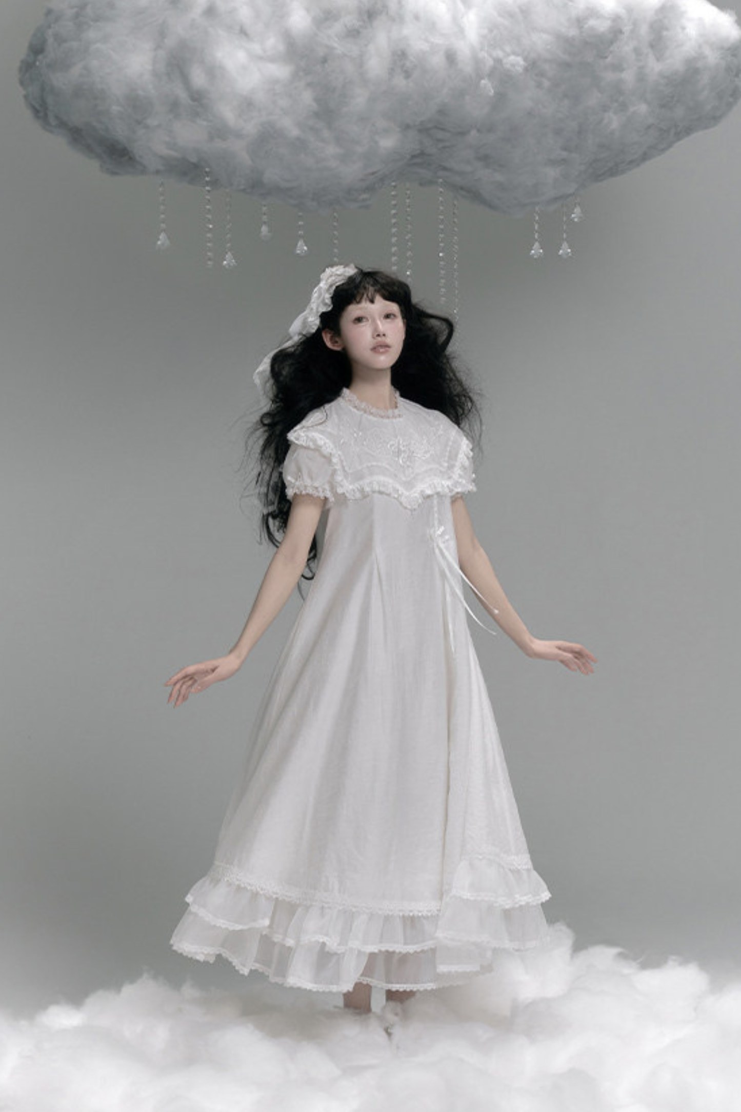 Rainbow Angel Lolita Jumper Skirt + Rainbow Dress + Monochrome Long Dress + Monochrome Jumper Skirt