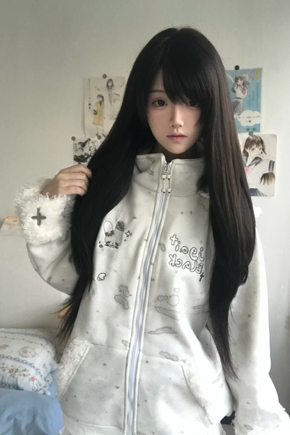 ファーイヤーフードサブカルジャケット