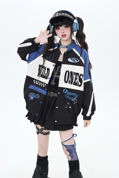 Street Retro American Bike Jacket