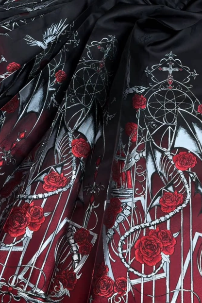 Gothic Gradient Gothic Skirt + Top + Cardigan + Shirt