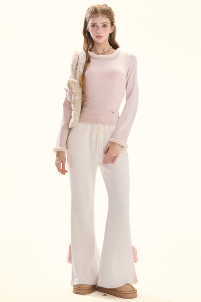 スウィートドリームファーバッグリボントップス