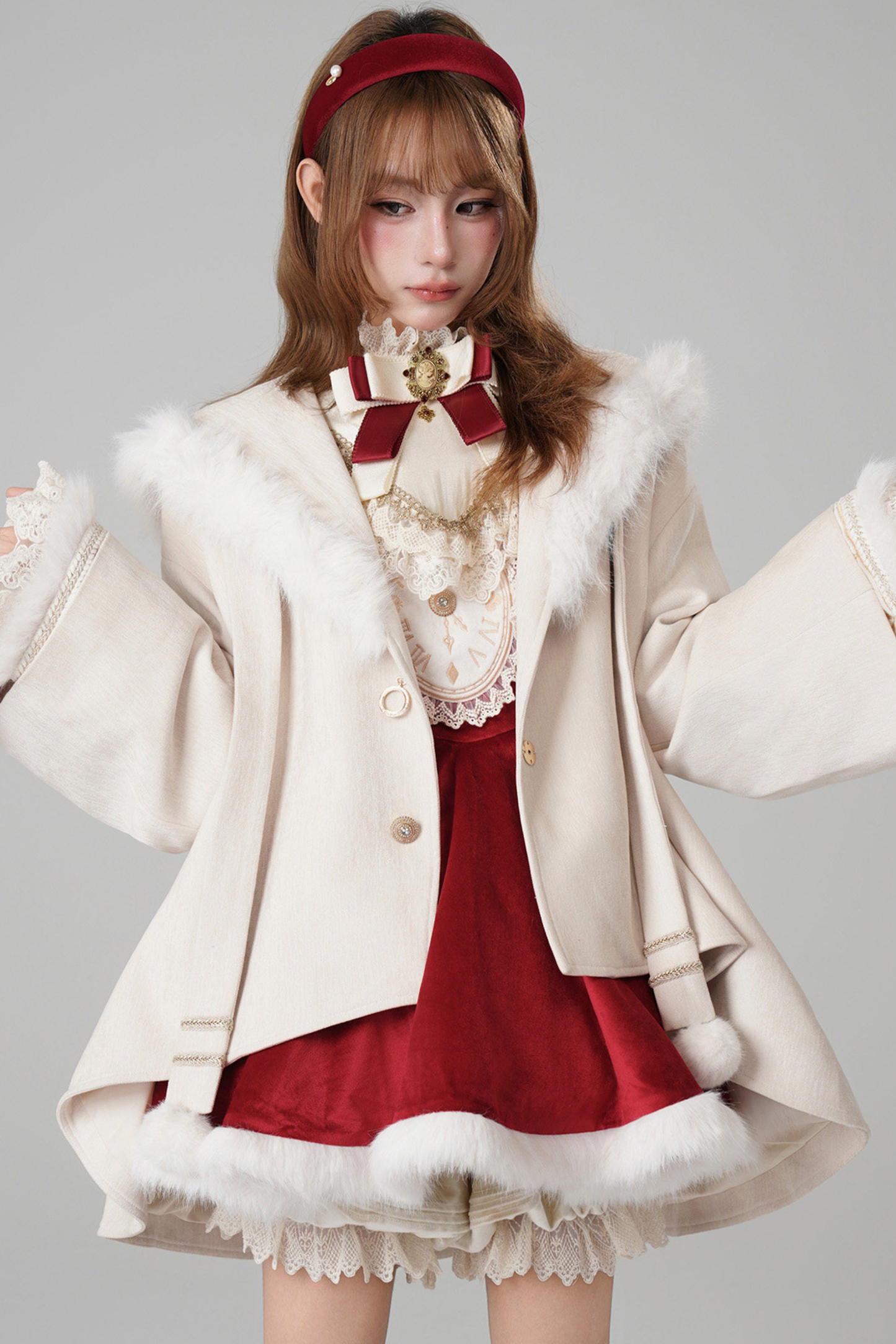 Cat Food Lolita Mant Coat