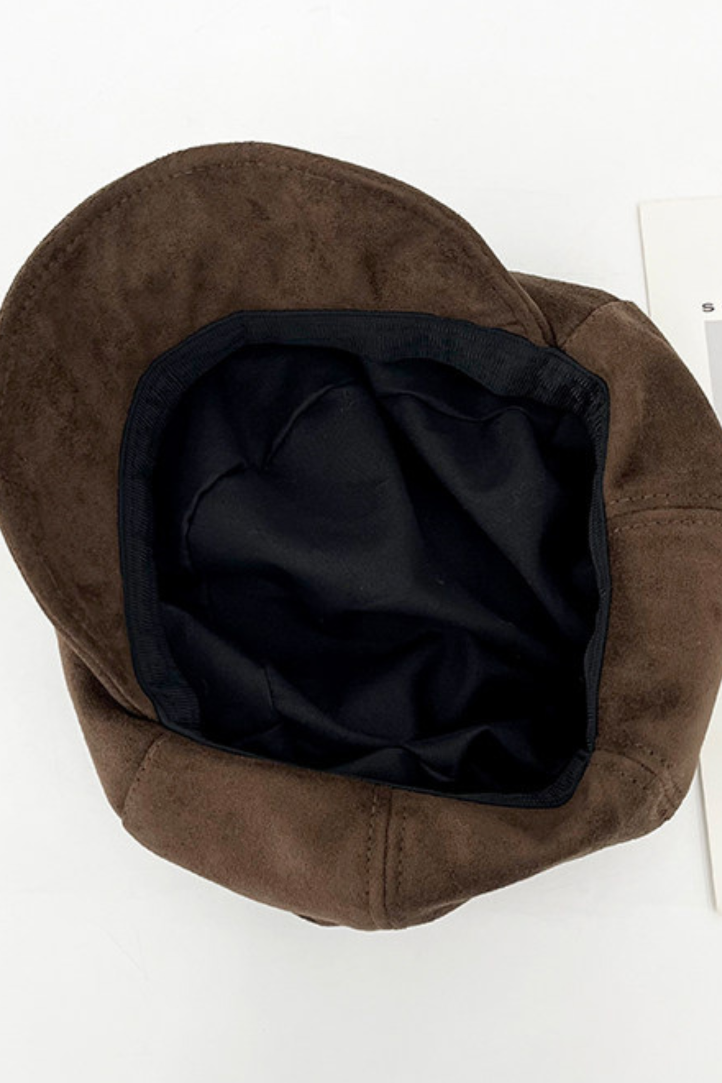 Retro Suede Cat Ear Beret