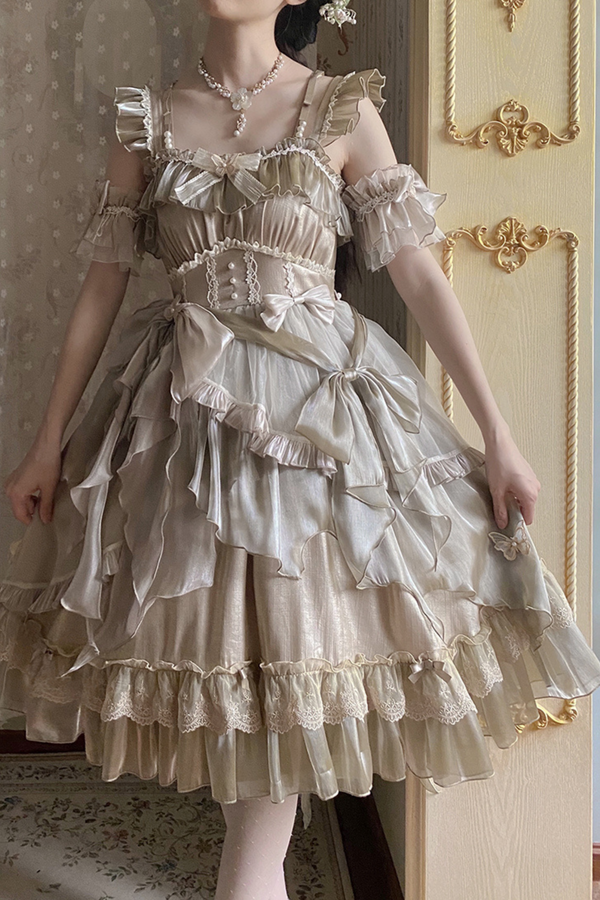Flying Sleeves Big Lolita Dress