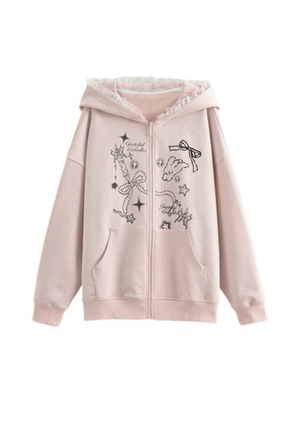 バニーイヤーズフードパーカー