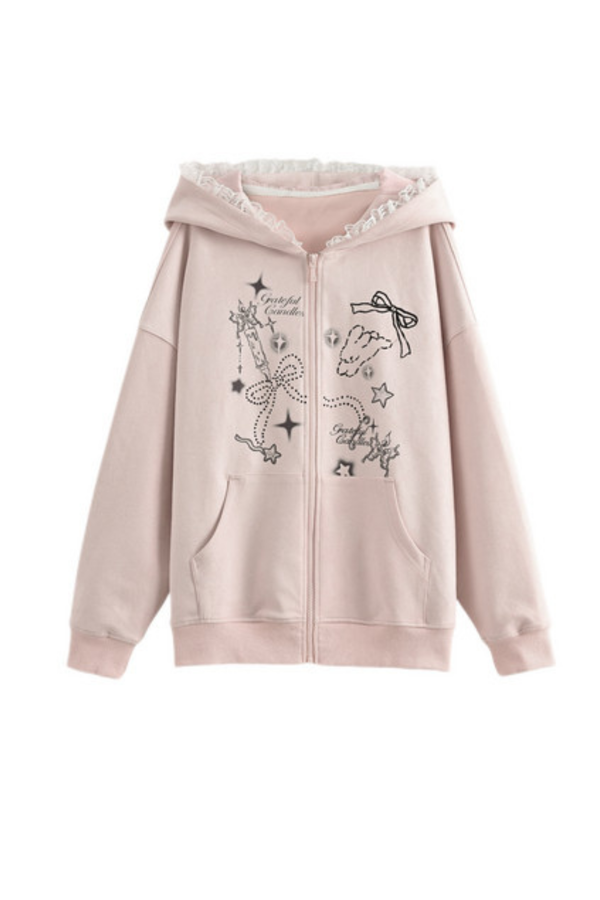 バニーイヤーズフードパーカー