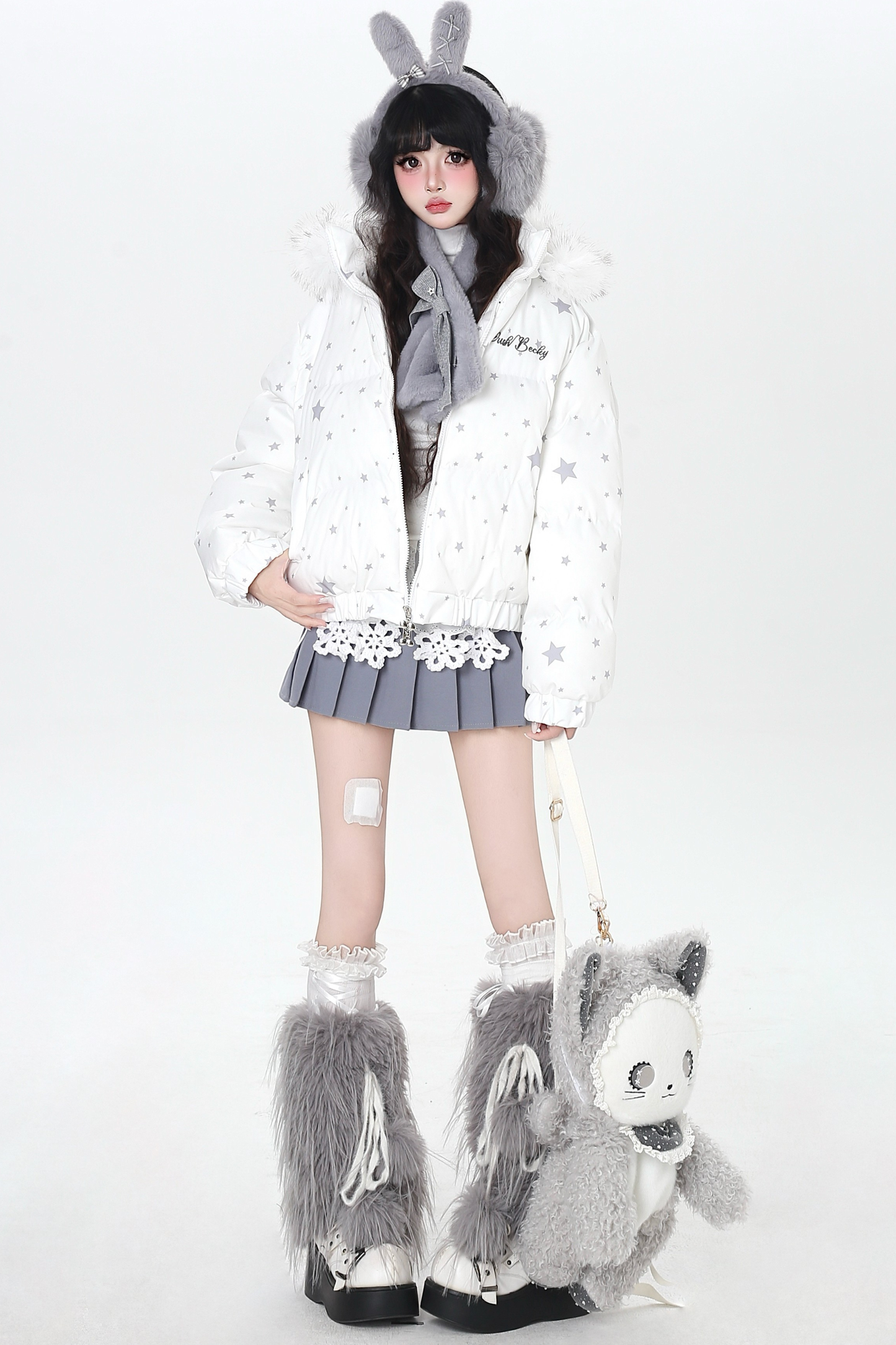 Star Design Down Jacket