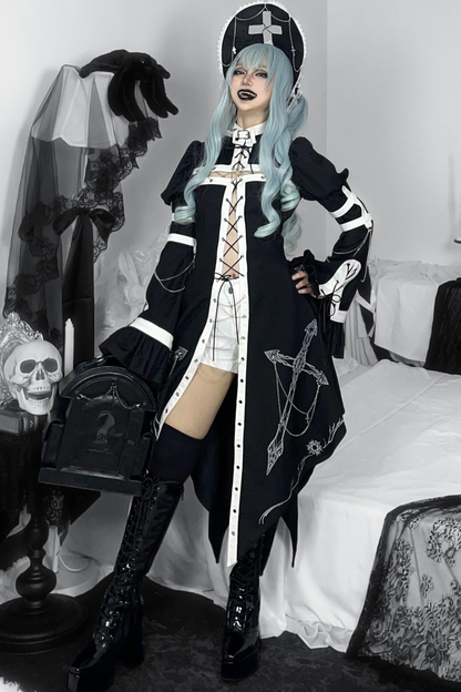 Gothic Lolita Dress + Nurse Hat