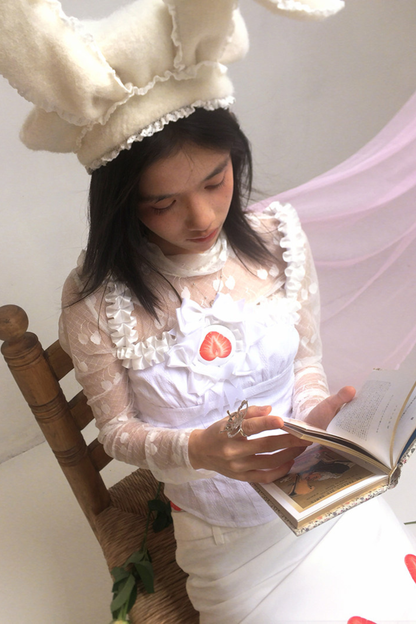 Polka Dot Strawberry Camisole Top