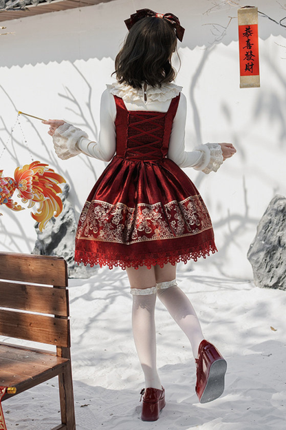 China Gorgeous Doll Dress + Top + Catsuit