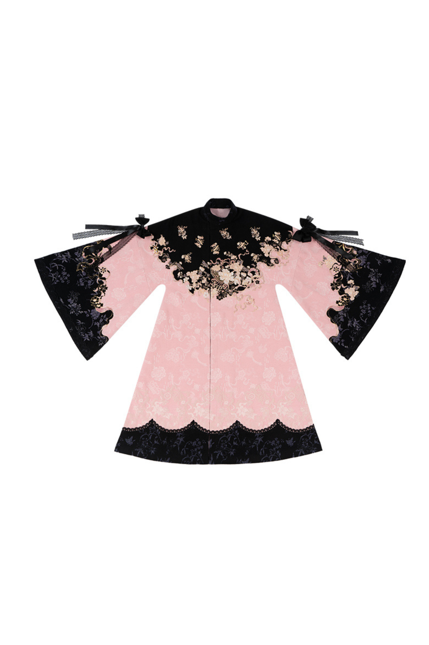 チャイナロングジャケット+スカート