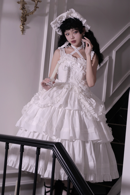 Lace Goth Subculture Dark Star Island Lolita Dress