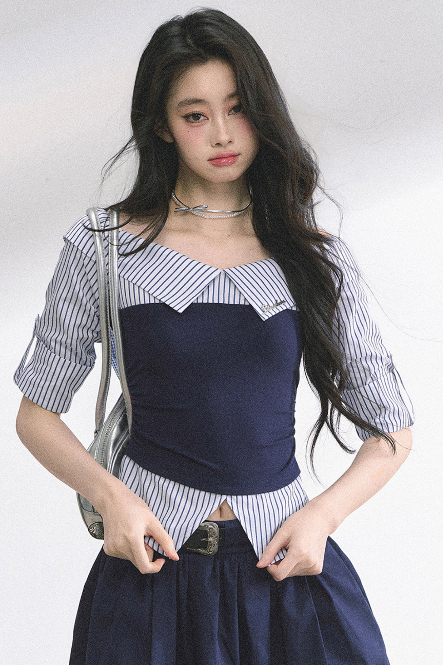 French American Stripe Tops