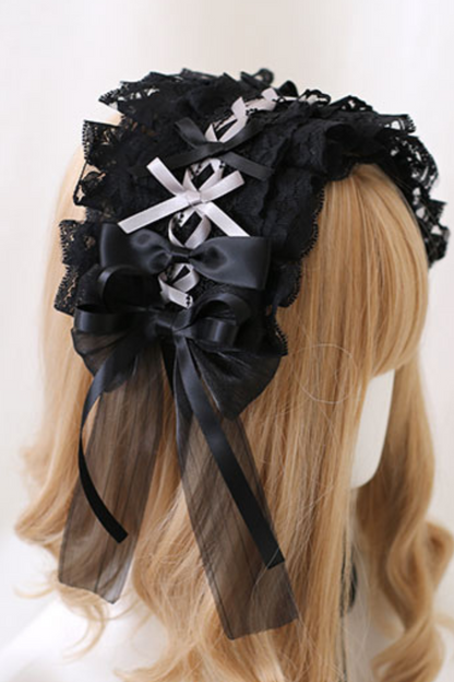 Dark Ruffle Lolita Accessories