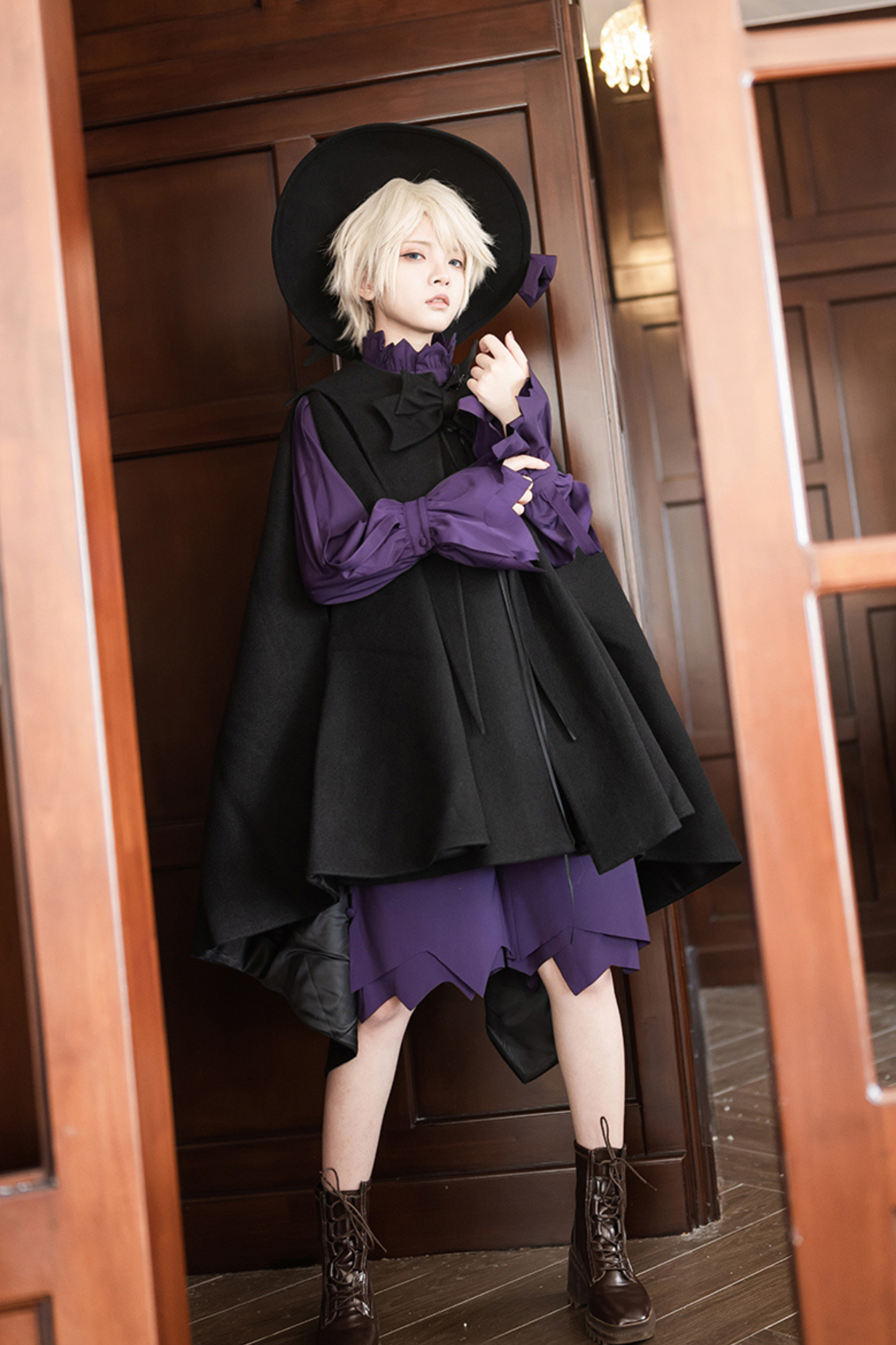 ダーク皇子ロリータケープ