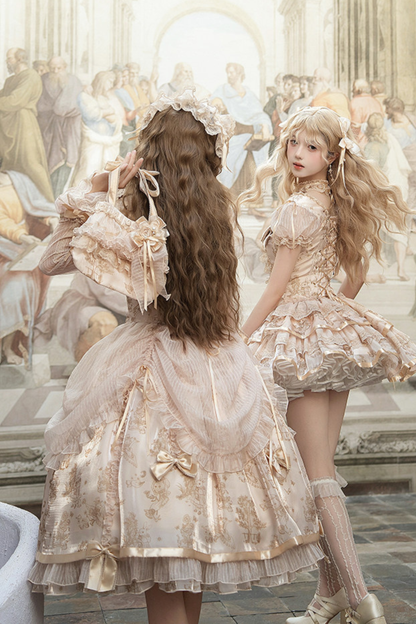 【4月3日予約締切】ギルデッドファンタジーロリータドレス+ジャンパースカート