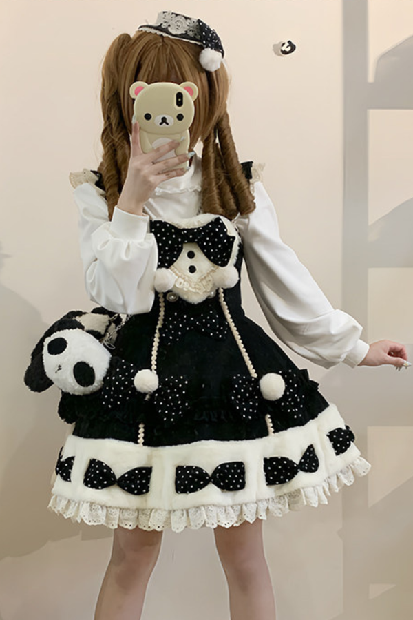 Snow Velvet Lolita Dress