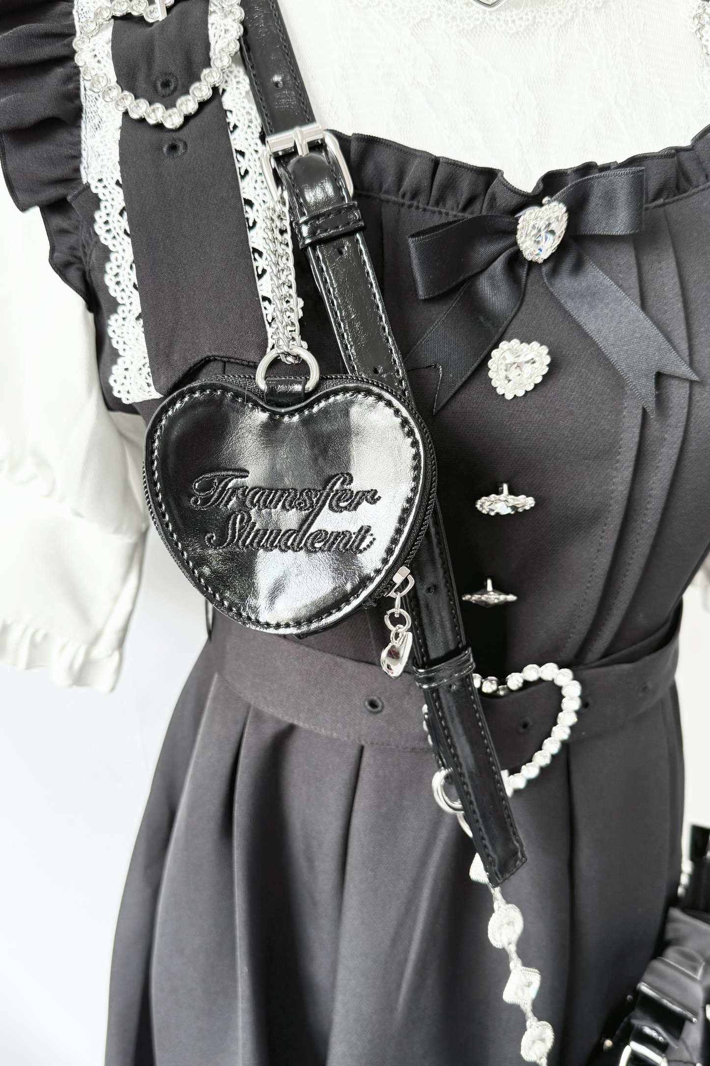 バッグラインストーンエレガントショルダーバッグ