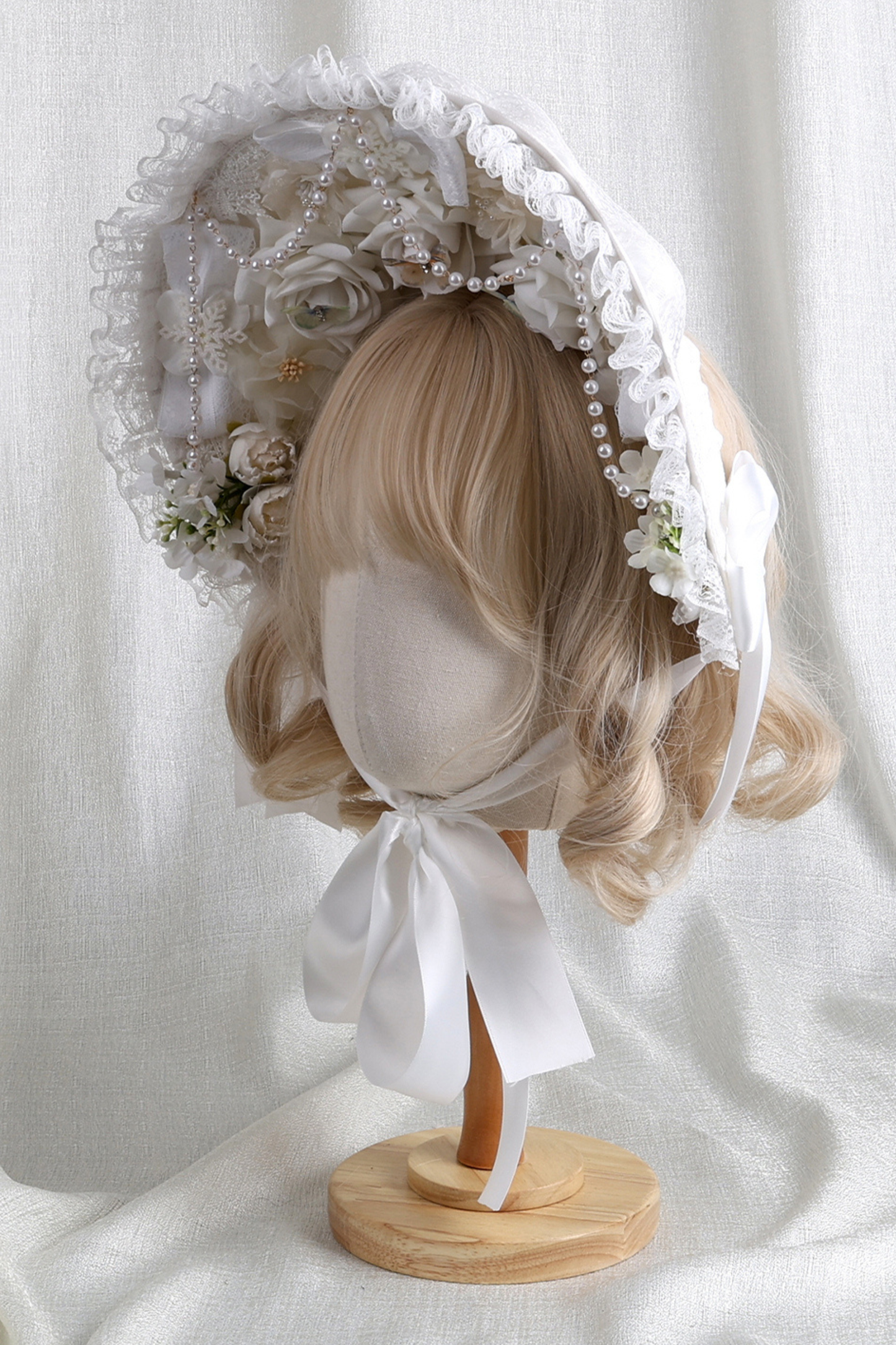 プリンセスティーパーティーロリータボンネット