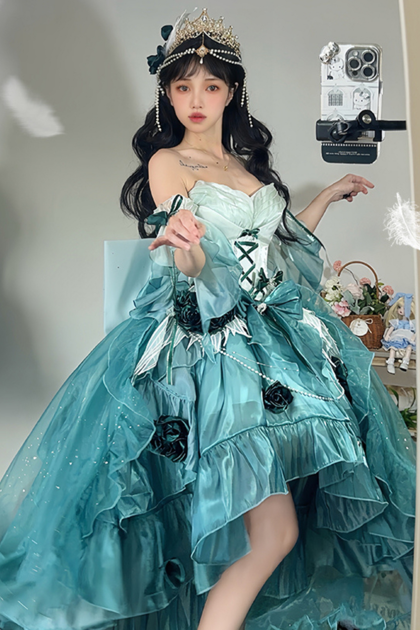 ファンタジーフェアリーロリータスカートセット