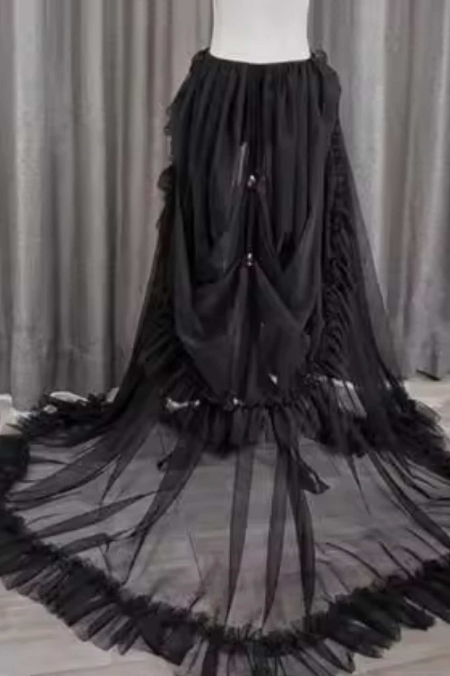 クトゥルフゴシックダークロリータシャツ+スカート+テール+コルセット