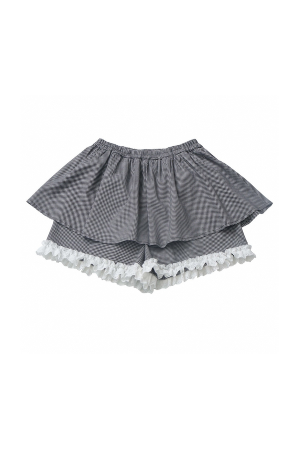 セイヴィアブロックフードパーカー＋オーバートップス＋スカートパンツ