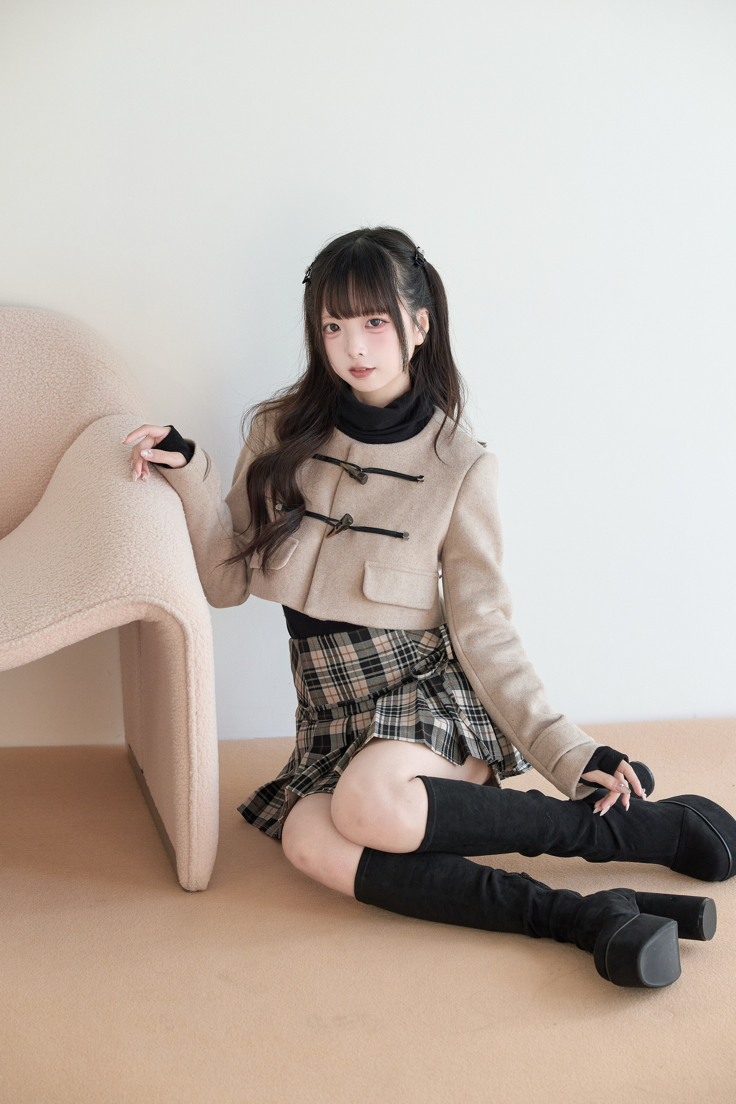 Horn Button Short Jacket