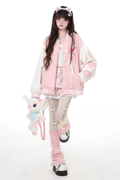 Candy sweet oversized jacket