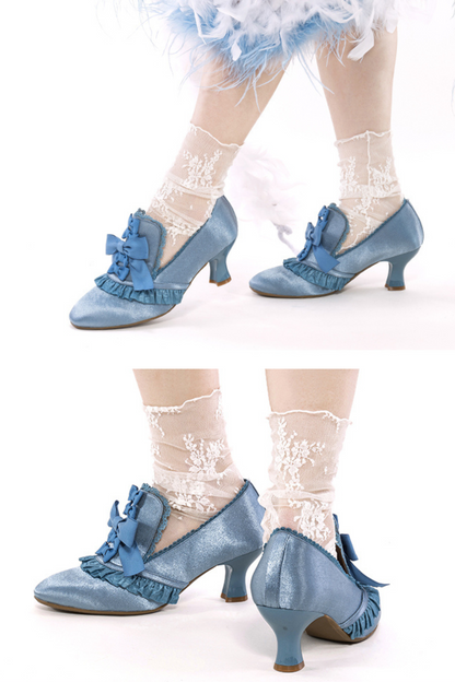 Kite Family Mary Queen Satin Shoes