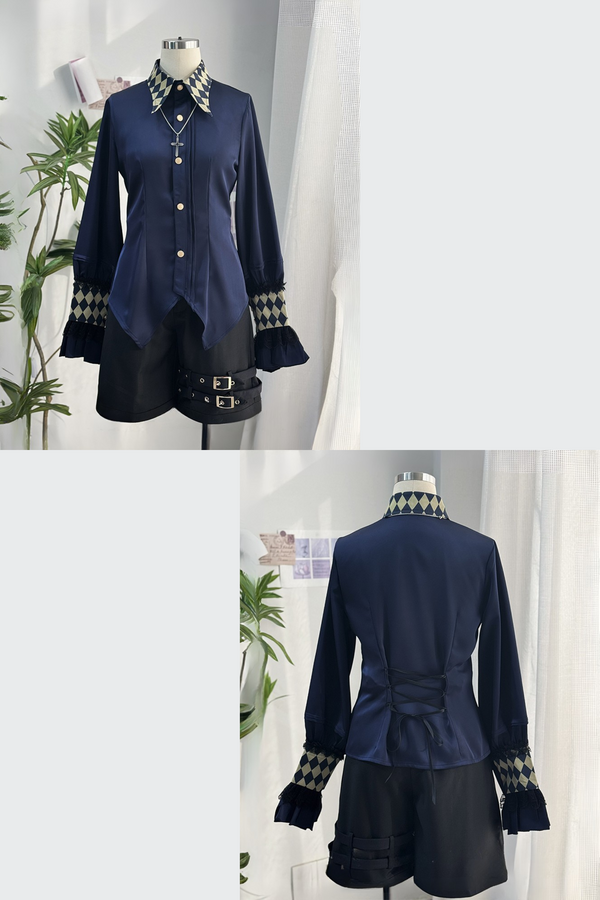 ファンタジーパラダイスプリンスコーデケープスーツセットアップ