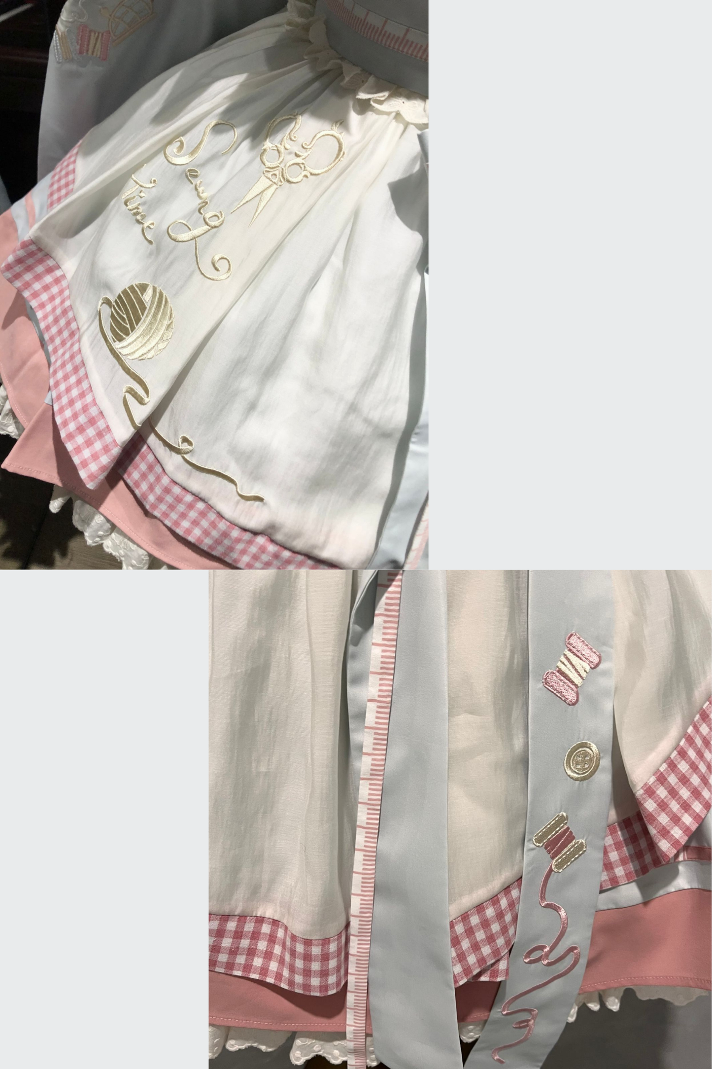 【12月6日予約締切】チャイナロリータエンブロイダリーメイドドレスセット＋ボンネット