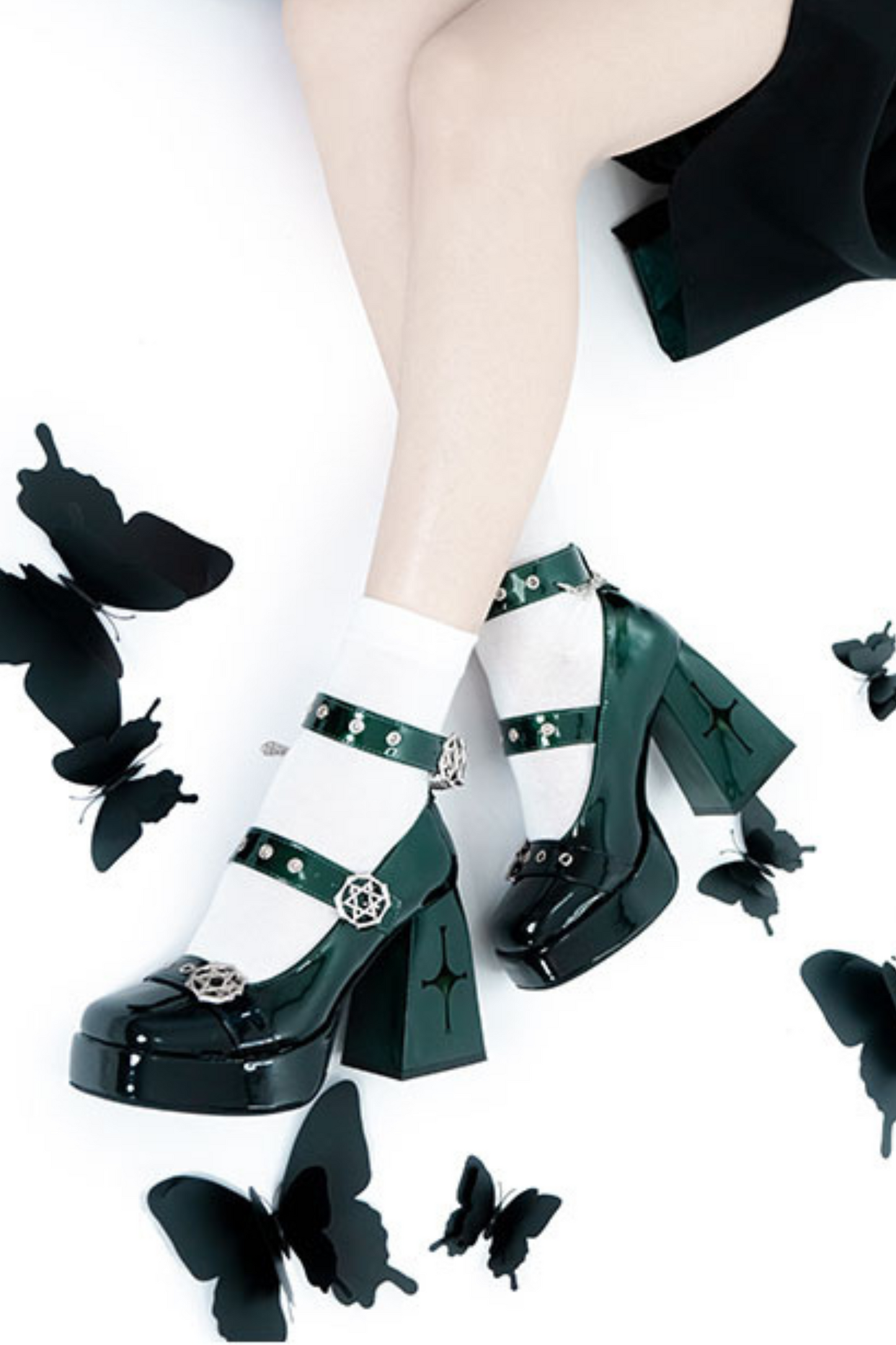 ヘキサグラムスターホットティーハイヒール