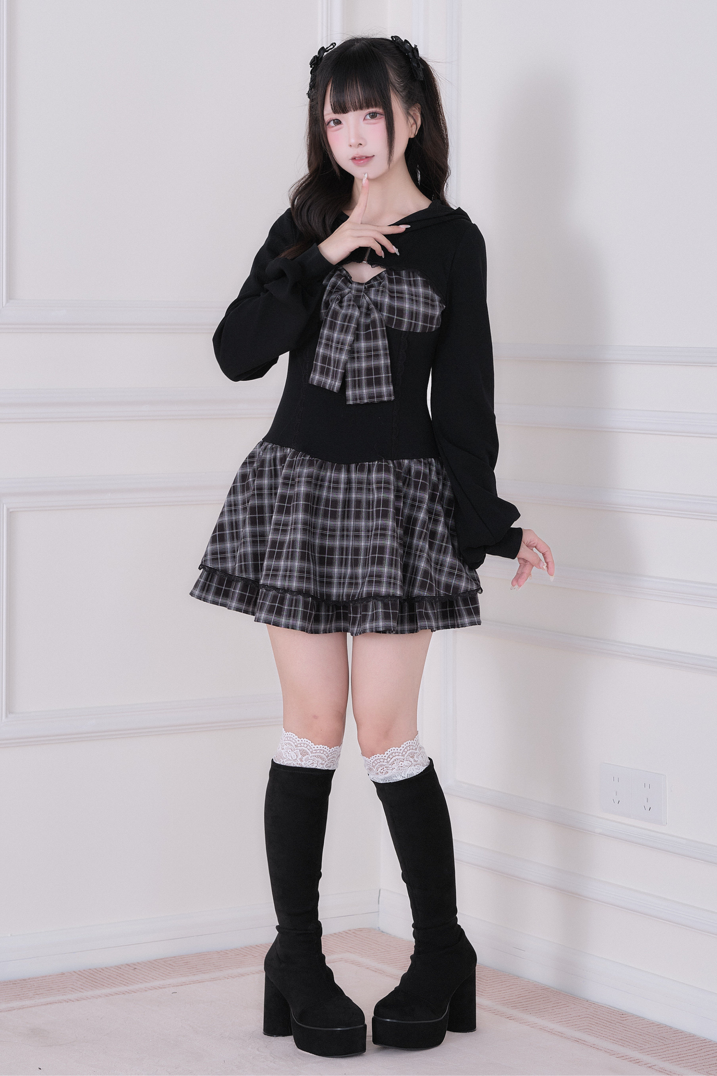 Dark Sweet Ribbon Dress