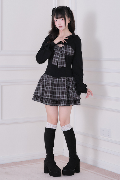 Dark Sweet Ribbon Dress