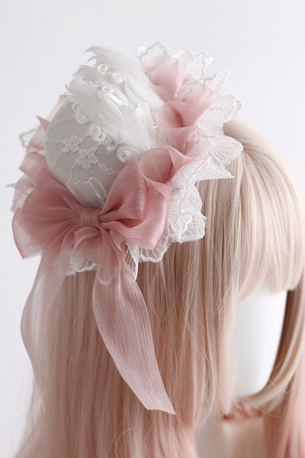 Gorgeous feather Lolita hair accessories
