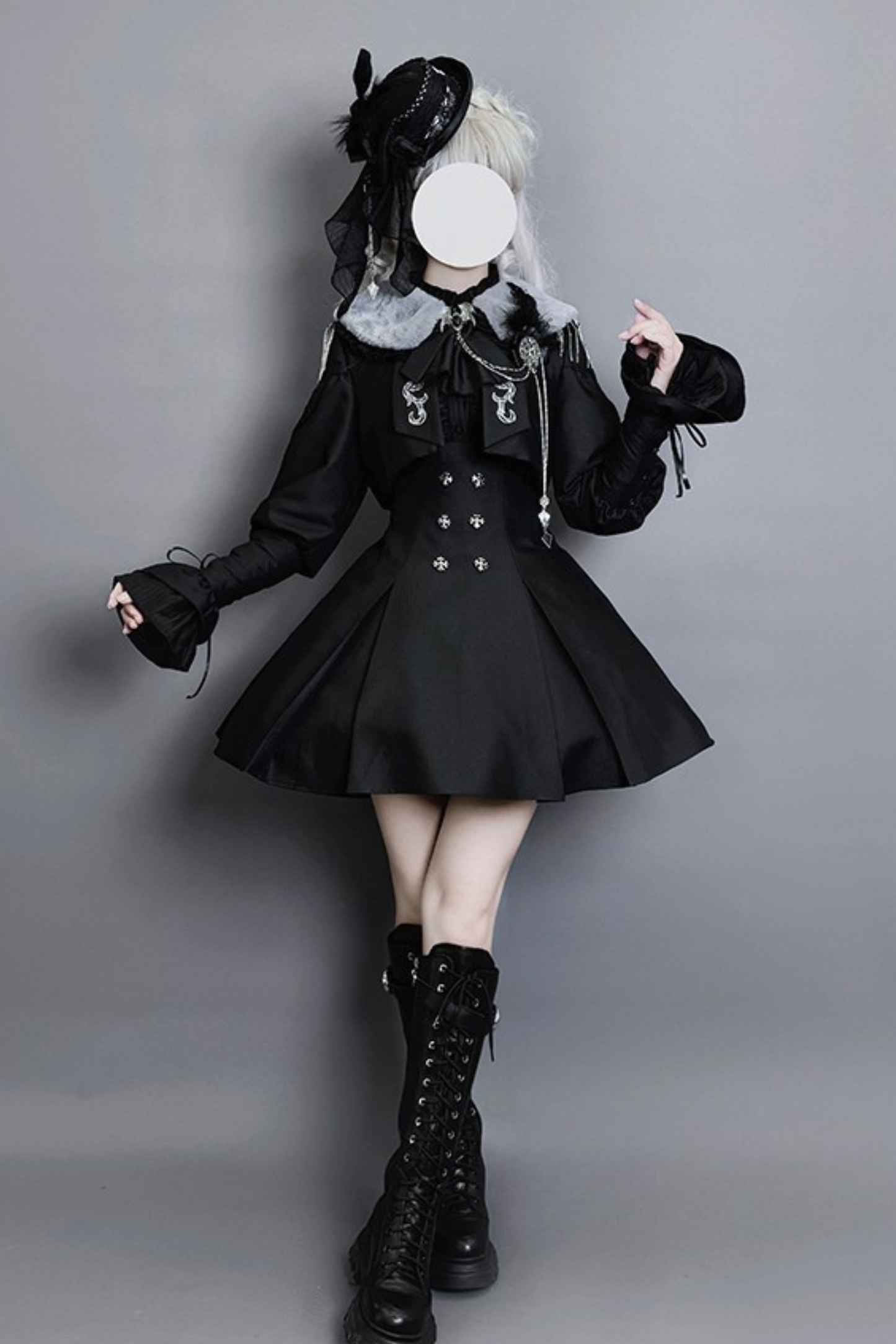 【1月8日予約締切】ダークナイトバトラーゴシックシリーズストラップドレス