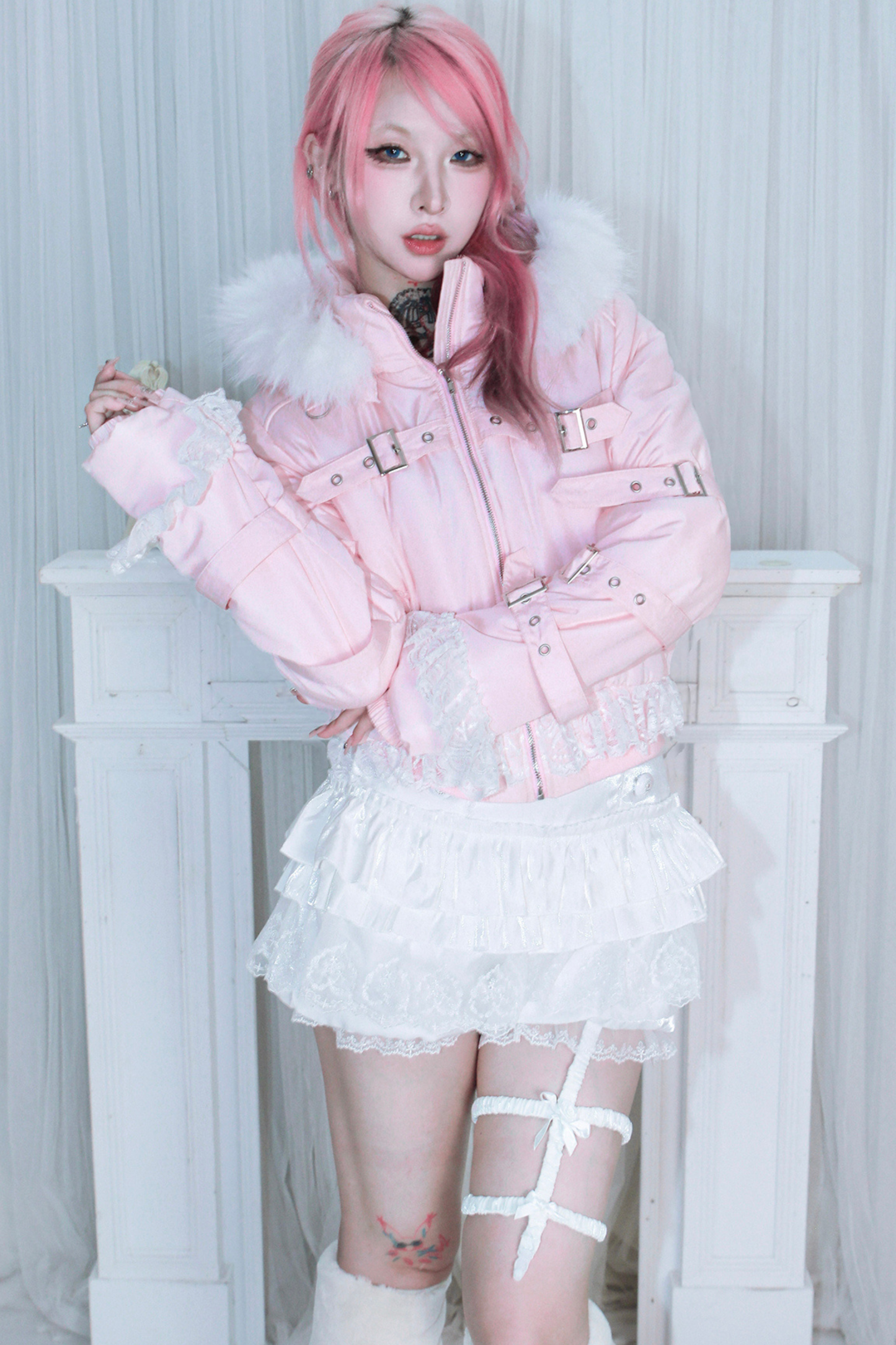 バックルストラップパンクアウター