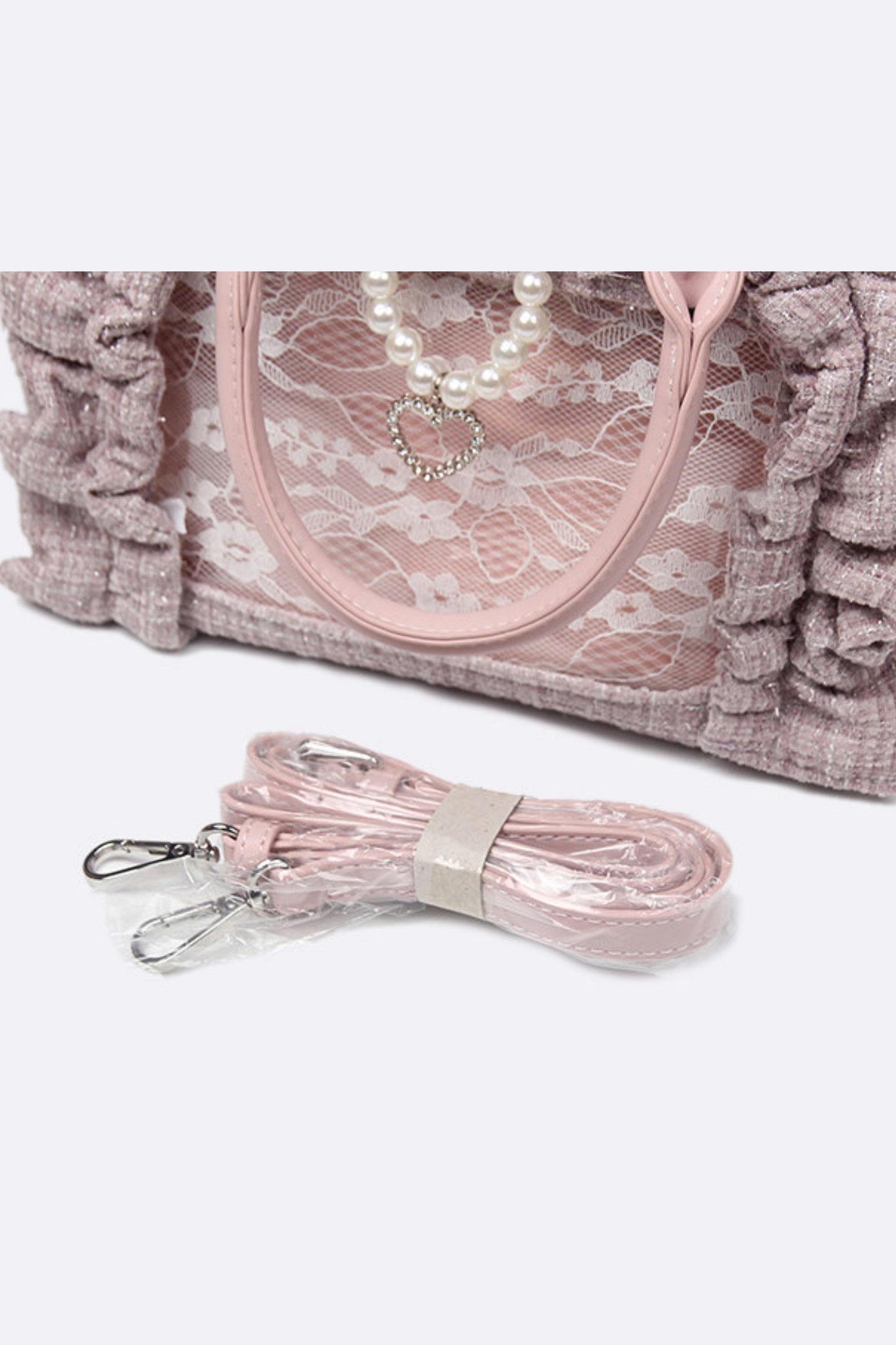 Frilled Sleeve Sweet Bag